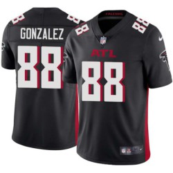 Falcons #88 Tony Gonzalez Football Jersey -Black