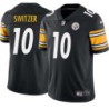 Ryan Switzer #10 Steelers Tackle Twill Black Jersey