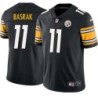 Mike Basrak #11 Steelers Tackle Twill Black Jersey