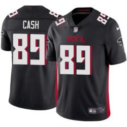 Falcons #89 Rick Cash Football Jersey -Black