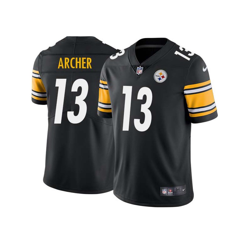 Dri Archer #13 Steelers Tackle Twill Black Jersey