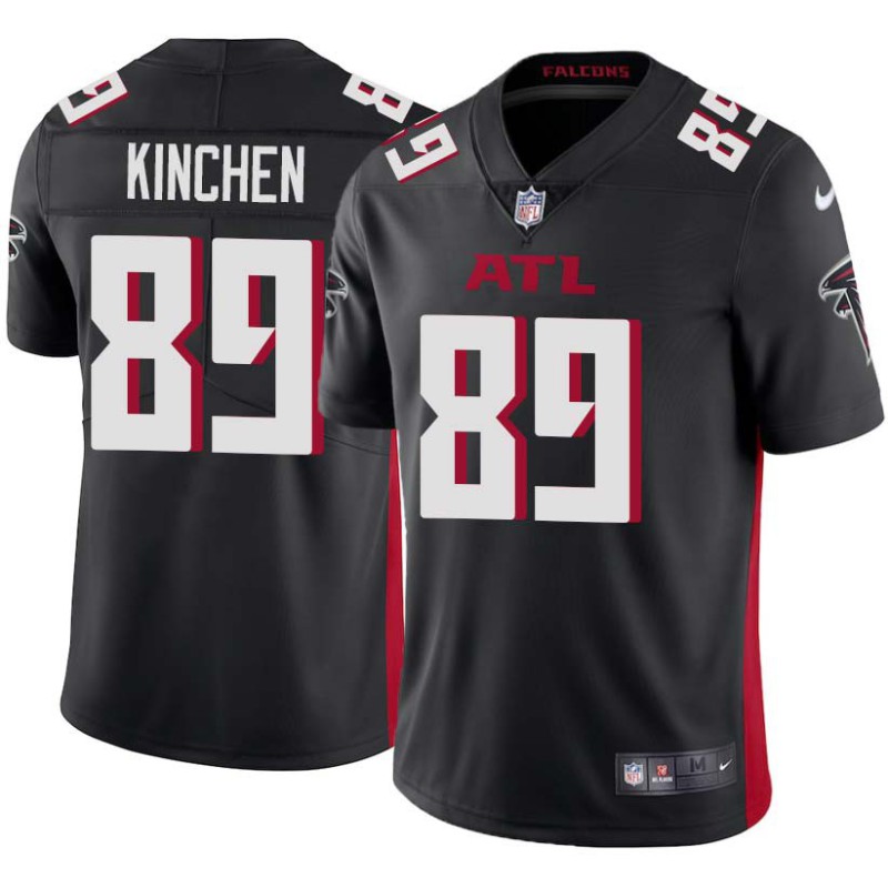 Falcons #89 Todd Kinchen Football Jersey -Black