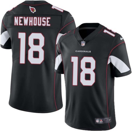 Cardinals #18 Reggie Newhouse Stitched Black Jersey