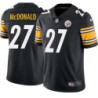 Jim McDonald #27 Steelers Tackle Twill Black Jersey