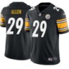 Brian Allen #29 Steelers Tackle Twill Black Jersey