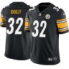 Dick Dolly #32 Steelers Tackle Twill Black Jersey