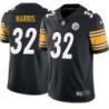 Franco Harris #32 Steelers Tackle Twill Black Jersey