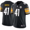 Dick Doyle #41 Steelers Tackle Twill Black Jersey