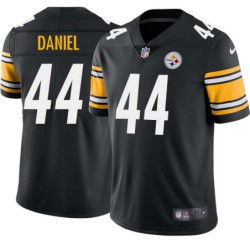 Willie Daniel #44 Steelers Tackle Twill Black Jersey