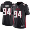 Falcons #94 Anthony Rush Football Jersey -Black