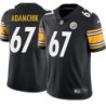 Ed Adamchik #67 Steelers Tackle Twill Black Jersey