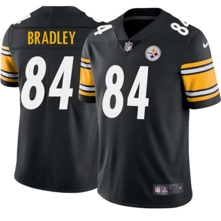 Ja'Marcus Bradley #84 Steelers Tackle Twill Black Jersey