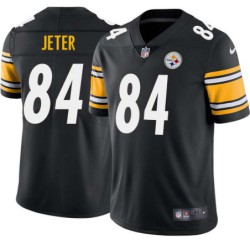 Tony Jeter #84 Steelers Tackle Twill Black Jersey