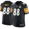 Jessie Britt #88 Steelers Tackle Twill Black Jersey