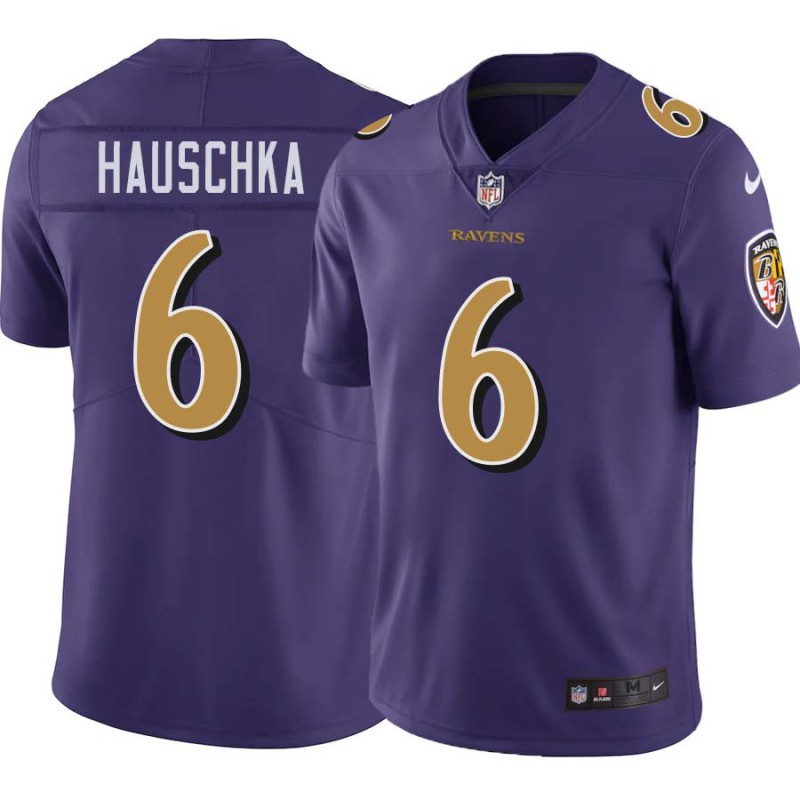 Ravens #6 Stephen Hauschka Purple Jersey