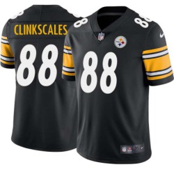 Joey Clinkscales #88 Steelers Tackle Twill Black Jersey