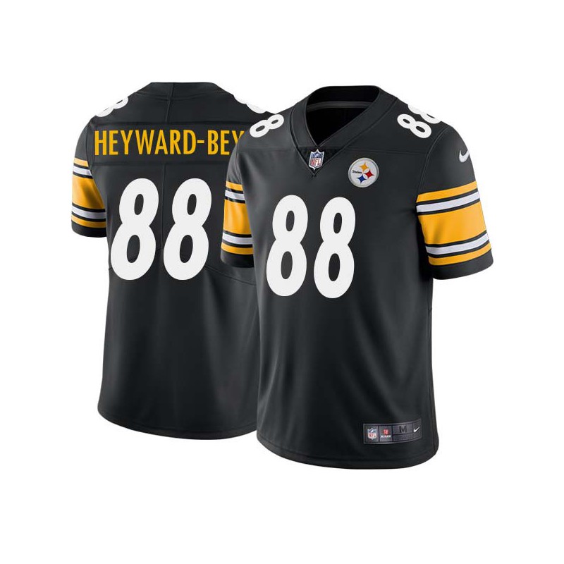 Darrius Heyward-Bey #88 Steelers Tackle Twill Black Jersey