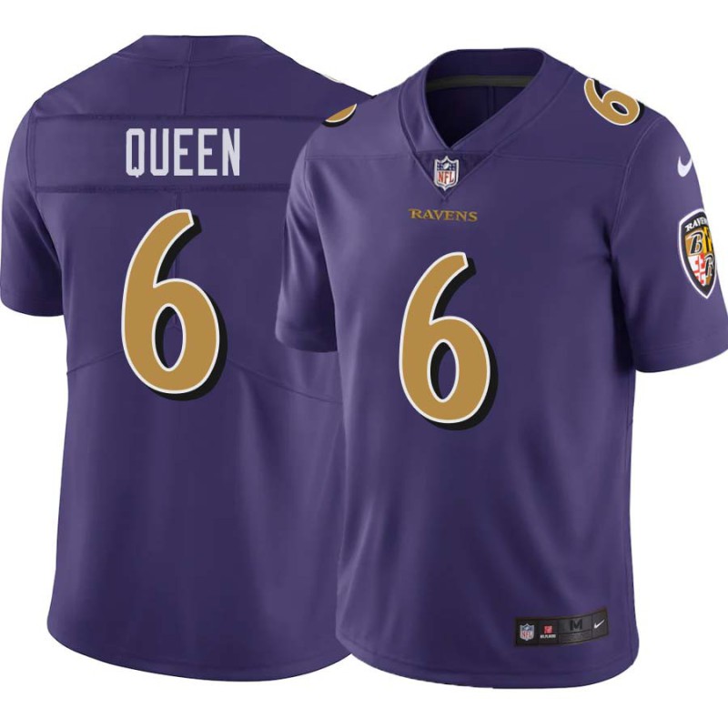 Ravens #6 Patrick Queen Purple Jersey