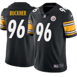 Brentson Buckner #96 Steelers Tackle Twill Black Jersey