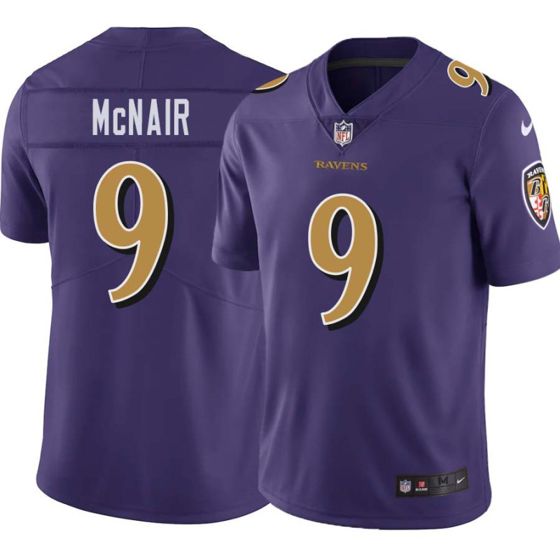 Ravens #9 Steve McNair Purple Jersey