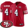 49ers #4 Phil Dawson SF Patch Jersey -Red2