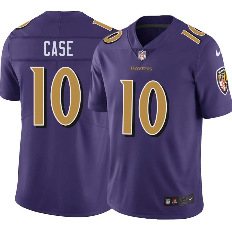 Ravens #10 Stoney Case Purple Jersey