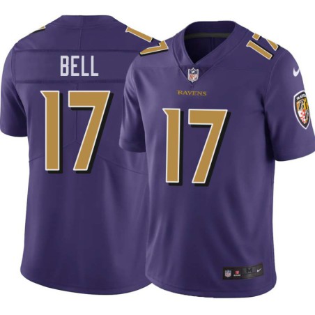 Ravens #17 Le'Veon Bell Purple Jersey