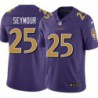 Ravens #25 Kevon Seymour Purple Jersey