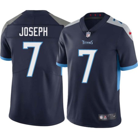 Greg Joseph #7 Titans China Navy Jersey Paypal