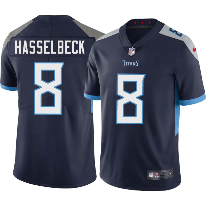 Matt Hasselbeck #8 Titans China Navy Jersey Paypal