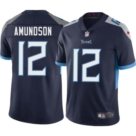 George Amundson #12 Titans China Navy Jersey Paypal