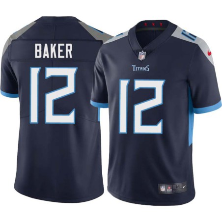 Ed Baker #12 Titans China Navy Jersey Paypal