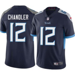 Chris Chandler #12 Titans China Navy Jersey Paypal