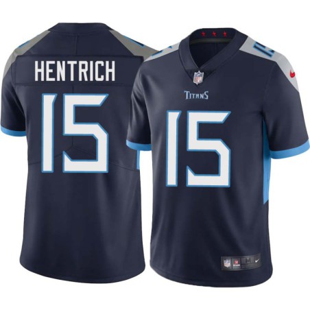 Craig Hentrich #15 Titans China Navy Jersey Paypal