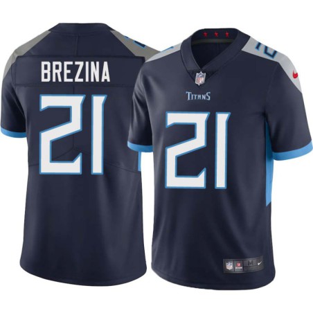 Bobby Brezina #21 Titans China Navy Jersey Paypal