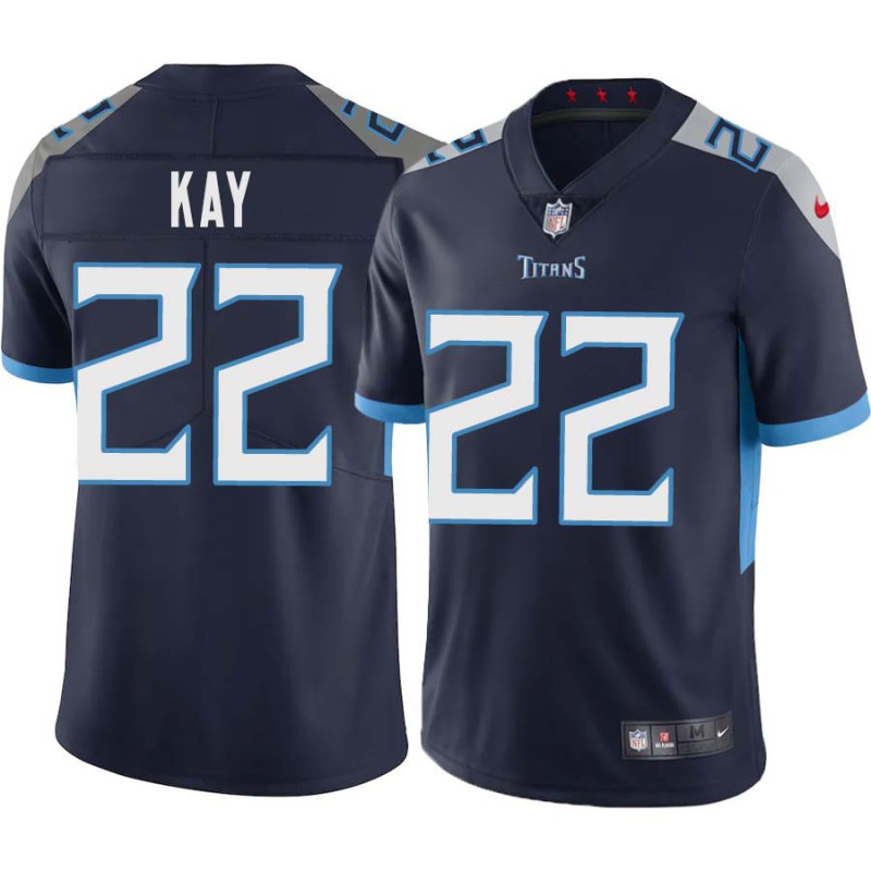 Bill Kay #22 Titans China Navy Jersey Paypal