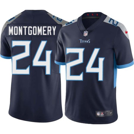 Mike Montgomery #24 Titans China Navy Jersey Paypal