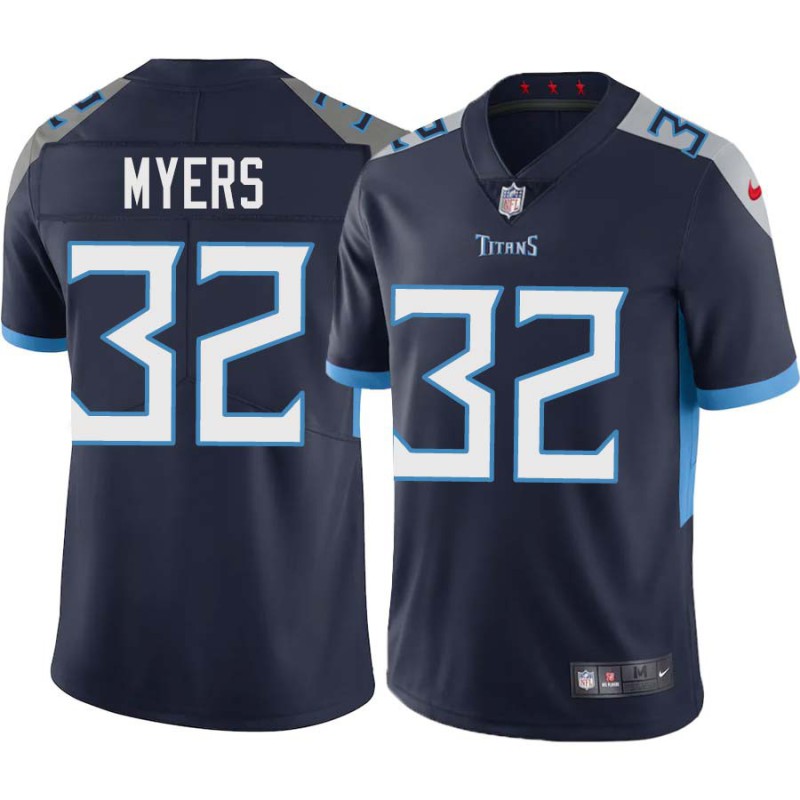 Bobby Myers #32 Titans China Navy Jersey Paypal