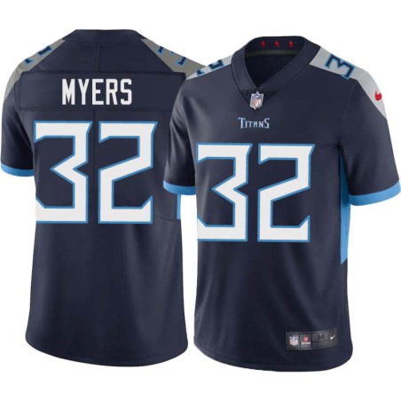 Bobby Myers #32 Titans China Navy Jersey Paypal