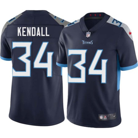 Charlie Kendall #34 Titans China Navy Jersey Paypal