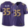 Ravens #35 Anthony Allen Purple Jersey