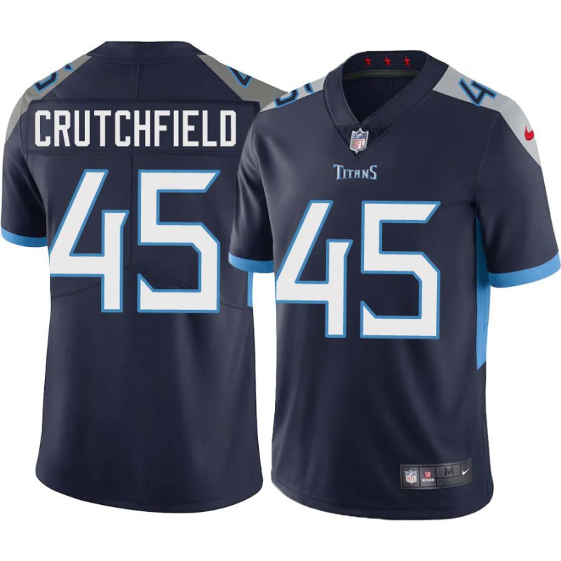 Dwayne Crutchfield #45 Titans China Navy Jersey Paypal