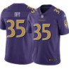 Ravens #35 Corey Ivy Purple Jersey