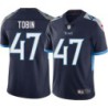 Bill Tobin #47 Titans China Navy Jersey Paypal