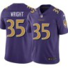 Ravens #35 Shareece Wright Purple Jersey