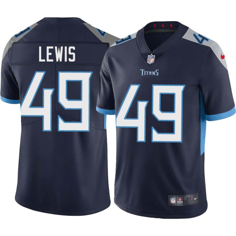 Roderick Lewis #49 Titans China Navy Jersey Paypal