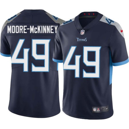 Briley Moore-McKinney #49 Titans China Navy Jersey Paypal