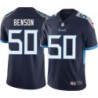 Duane Benson #50 Titans China Navy Jersey Paypal