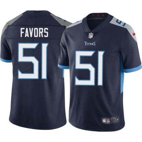 Greg Favors #51 Titans China Navy Jersey Paypal