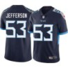 Thad Jefferson #53 Titans China Navy Jersey Paypal